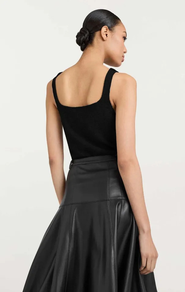 Shop Karly Top Black Cinq Sept Tank Tops and Camisoles
