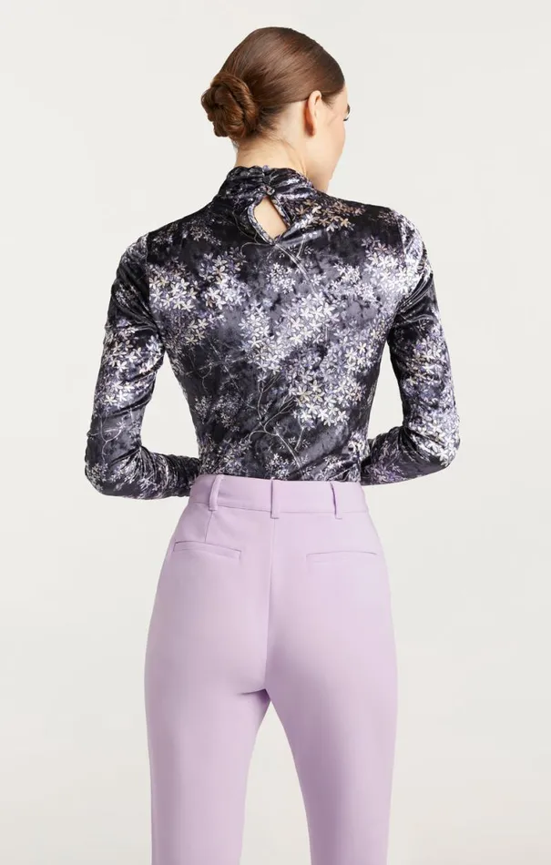 Shop Kiara Top Black Multi Cinq Sept Long Sleeve Tops