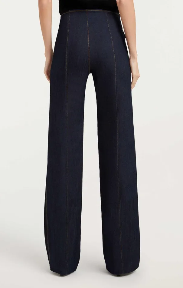 Shop Long Azure Pant Indigo Cinq Sept Pants
