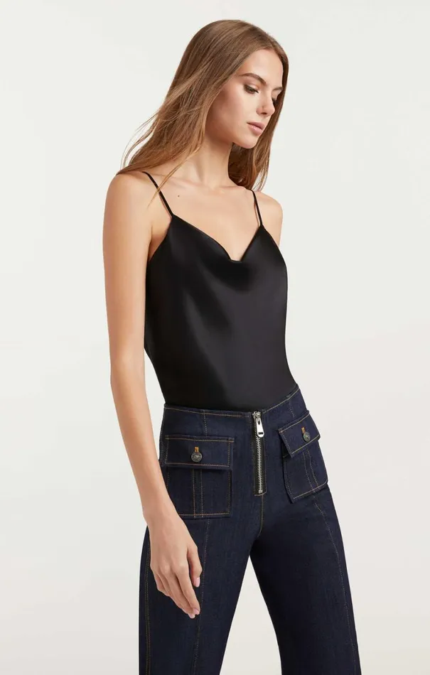 Shop Marta Cami Black Cinq Sept Tank Tops and Camisoles