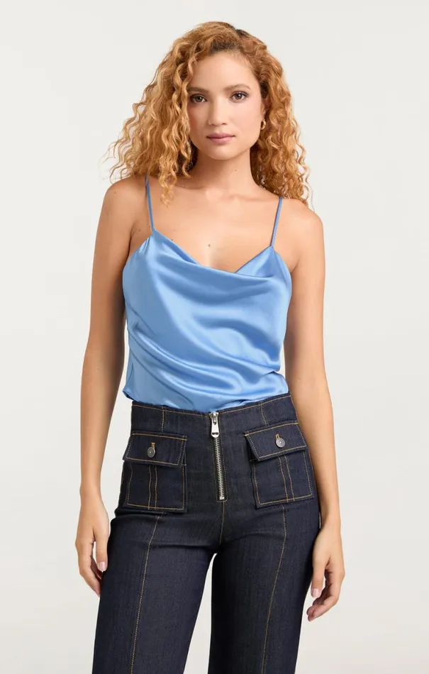 Shop Marta Cami French Blue Cinq Sept Tank Tops and Camisoles