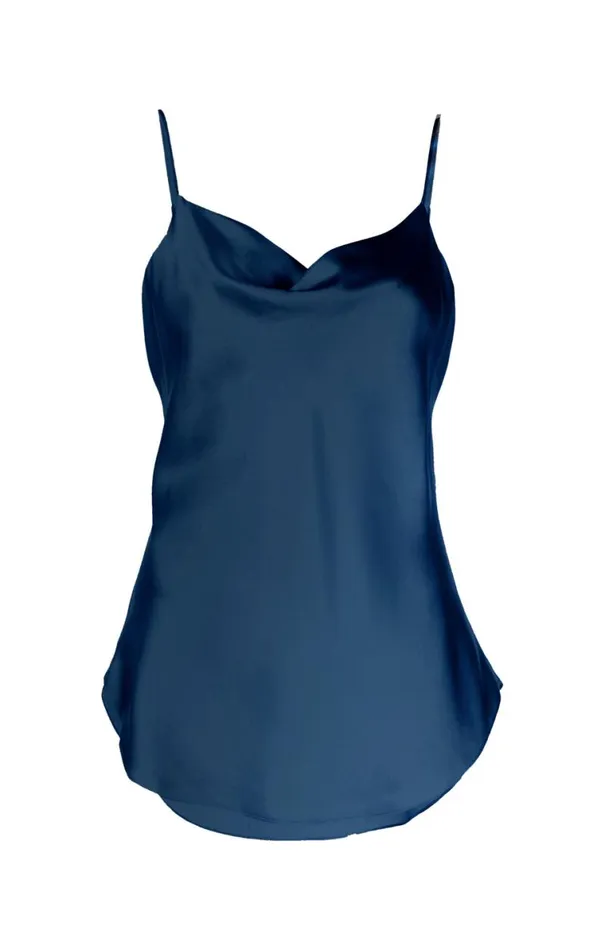 Shop Marta Cami Peacock Blue Cinq Sept Tank Tops and Camisoles