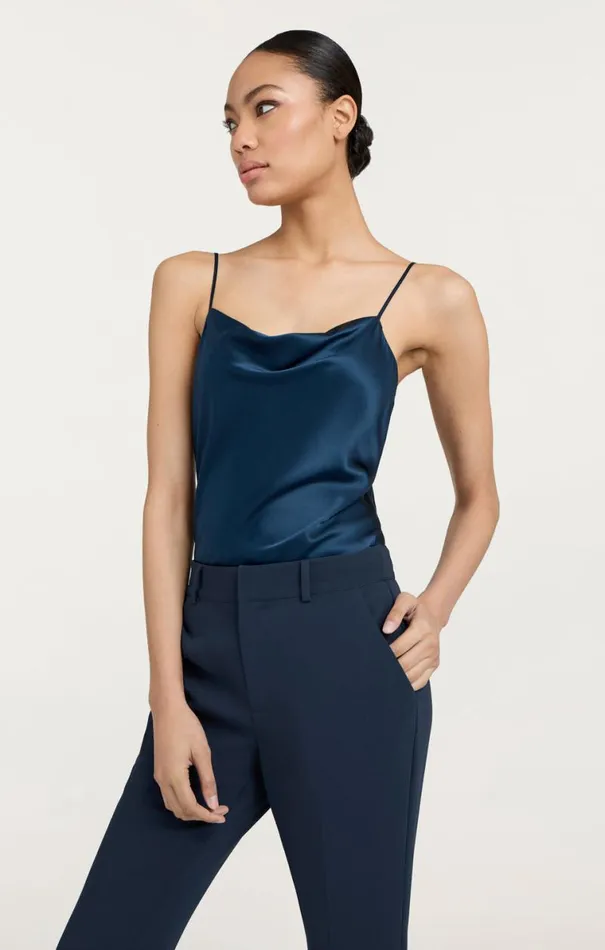 Shop Marta Cami Peacock Blue Cinq Sept Tank Tops and Camisoles