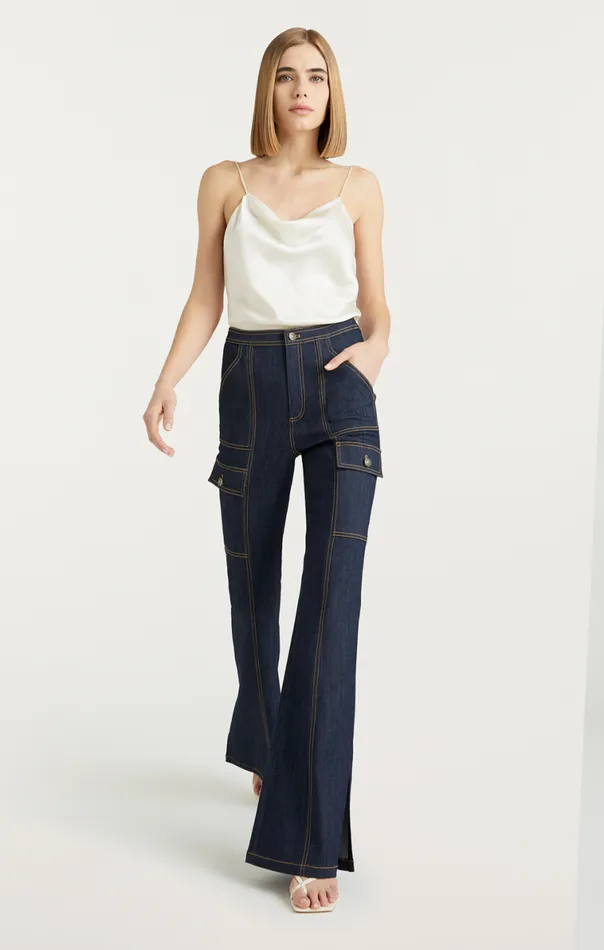 Shop Maurice Pant Indigo Cinq Sept Pants