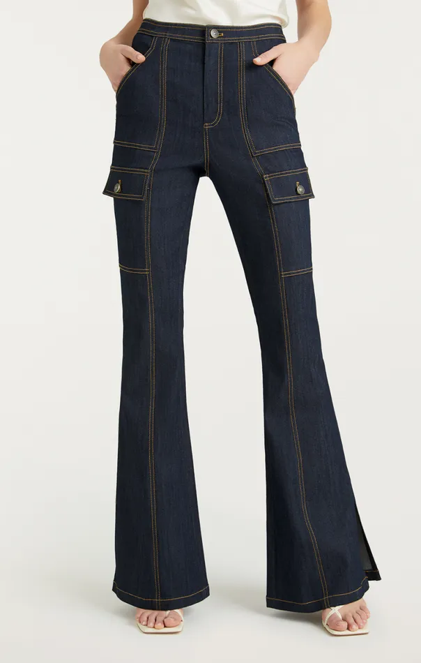 Shop Maurice Pant Indigo Cinq Sept Pants