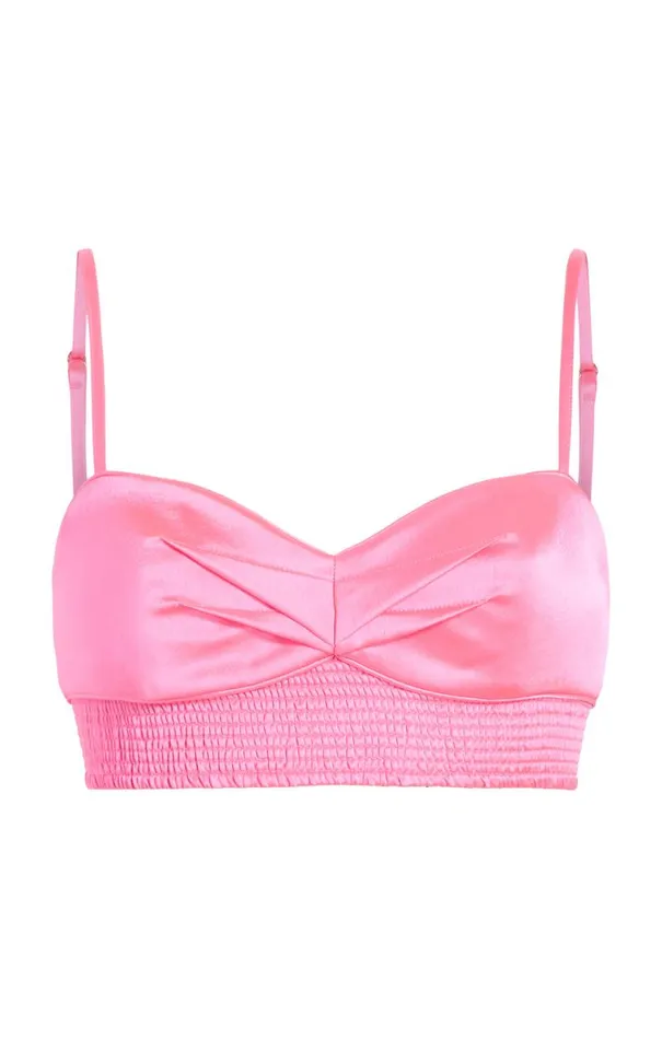 Shop Nikola Top Electric Pink Cinq Sept Tank Tops and Camisoles