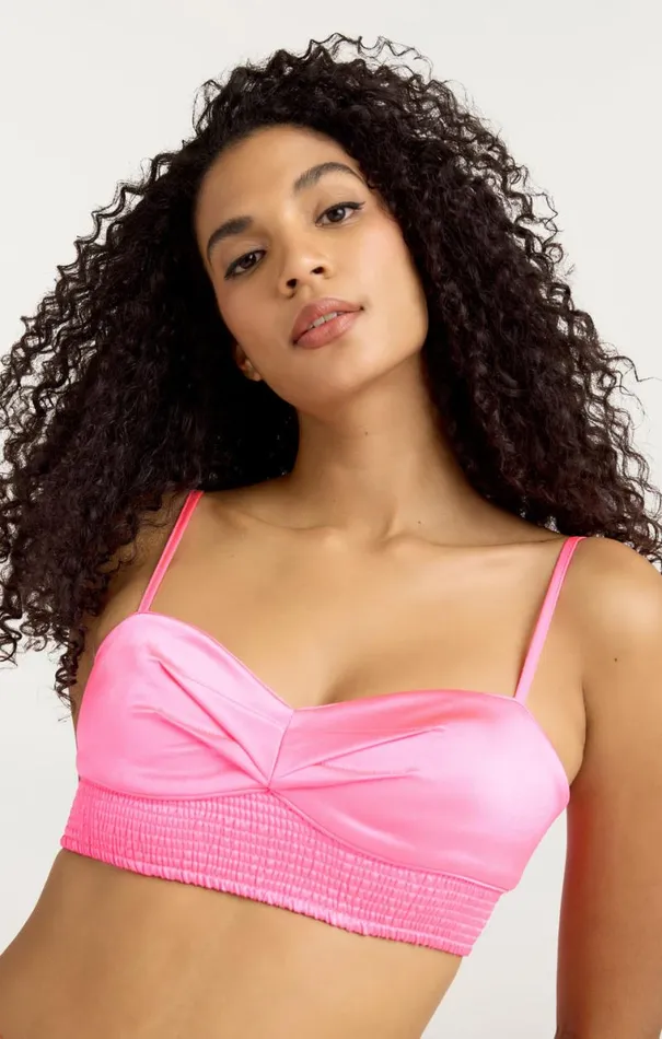 Shop Nikola Top Electric Pink Cinq Sept Tank Tops and Camisoles
