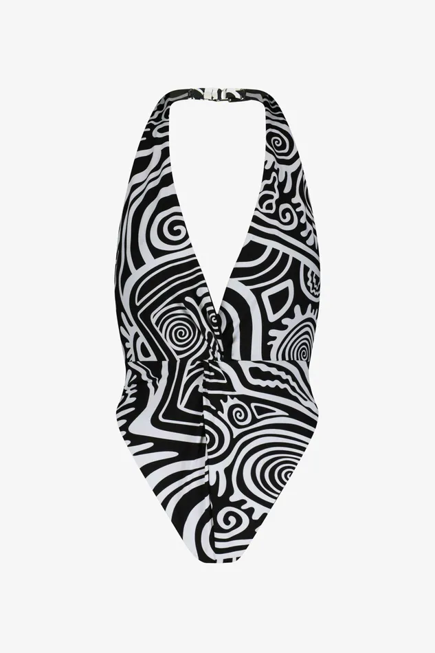 Shop One Pieces Mara Hoffman Gabriela One Piece Black