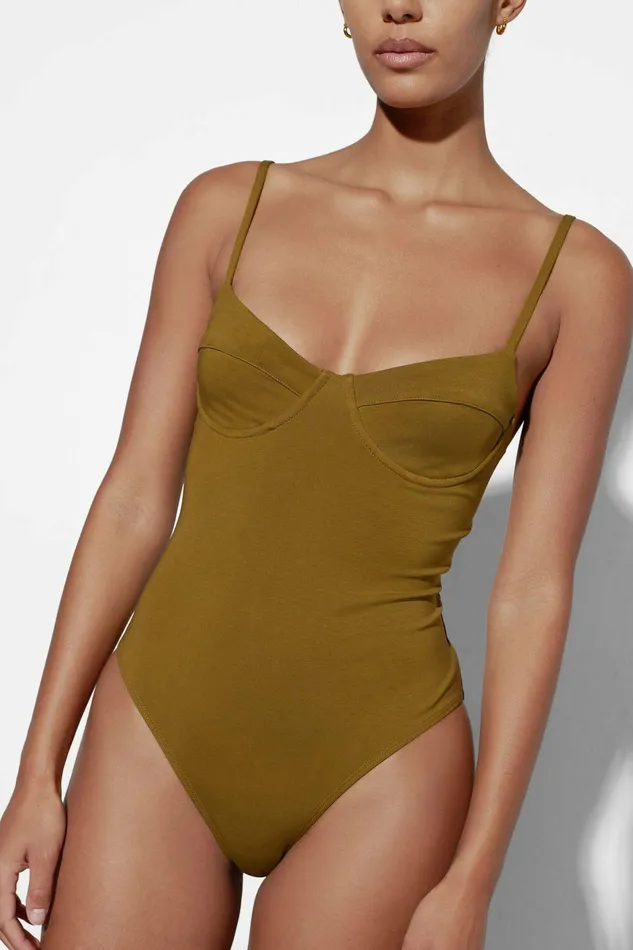 Shop One Pieces Mara Hoffman Gigi One Piece Green Shop One Pieces Mara Hoffman Gigi One Piece Green