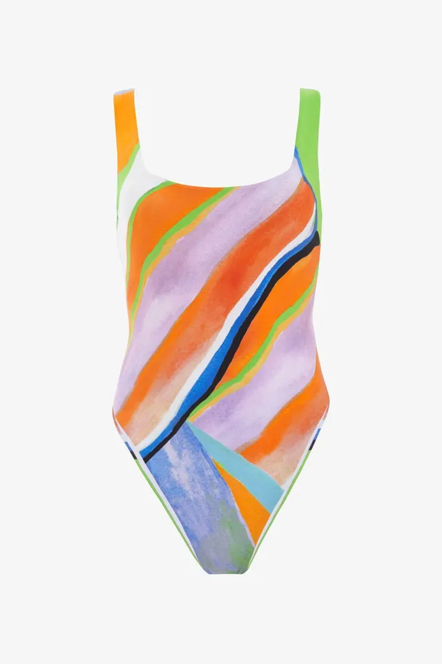 Shop One Pieces Mara Hoffman Idalia One Piece Multi