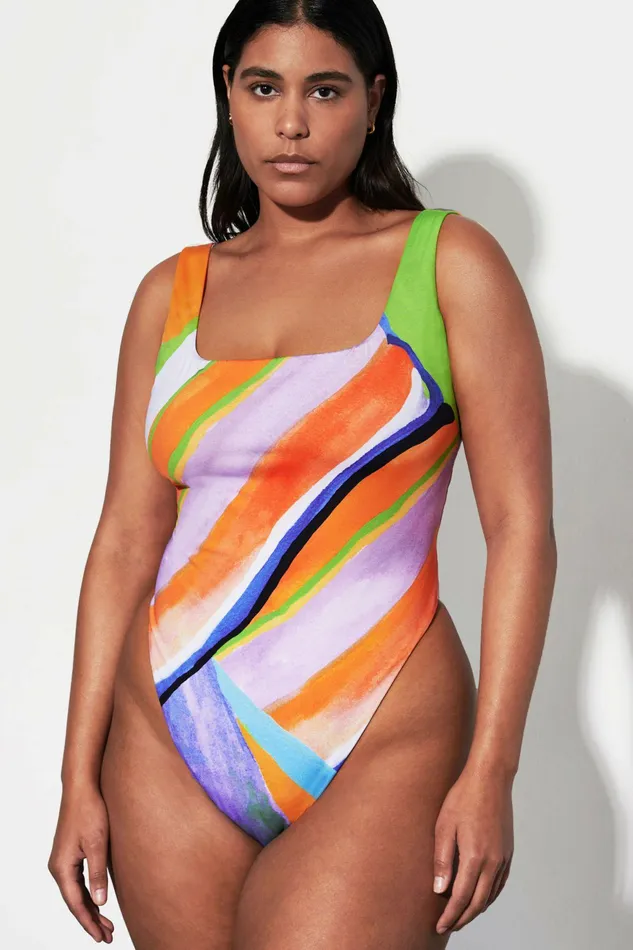 Shop One Pieces Mara Hoffman Idalia One Piece Multi Shop One Pieces Mara Hoffman Idalia One Piece Multi