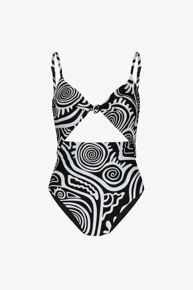 Shop One Pieces Mara Hoffman Kia One Piece Black