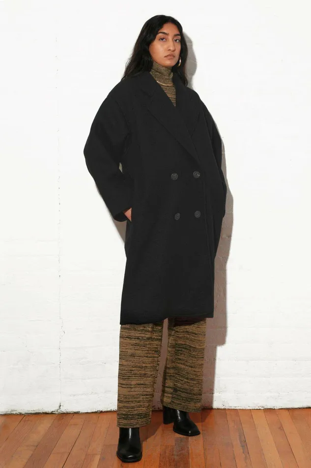 Shop Outerwear Mara Hoffman Clementine Coat Black Shop Outerwear Mara Hoffman Clementine Coat Black