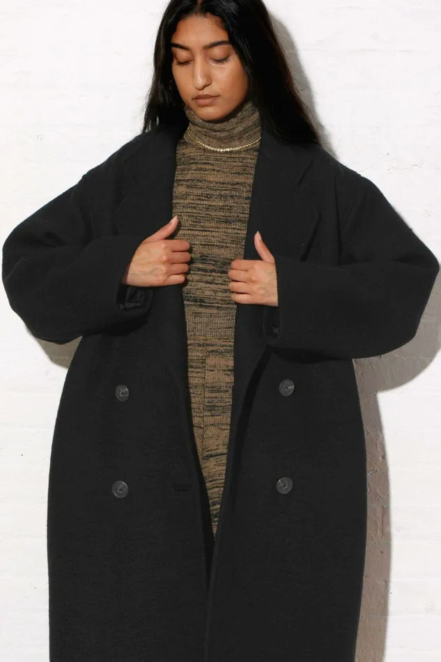 Shop Outerwear Mara Hoffman Clementine Coat Black Shop Outerwear Mara Hoffman Clementine Coat Black