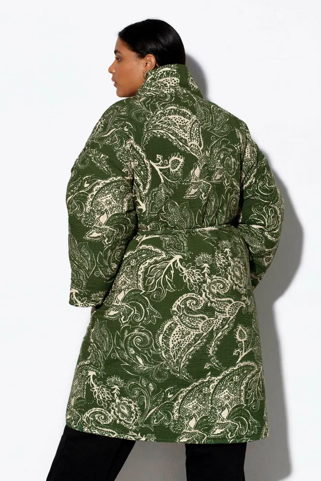 Shop Outerwear Mara Hoffman Kathya Coat Green Shop Outerwear Mara Hoffman Kathya Coat Green