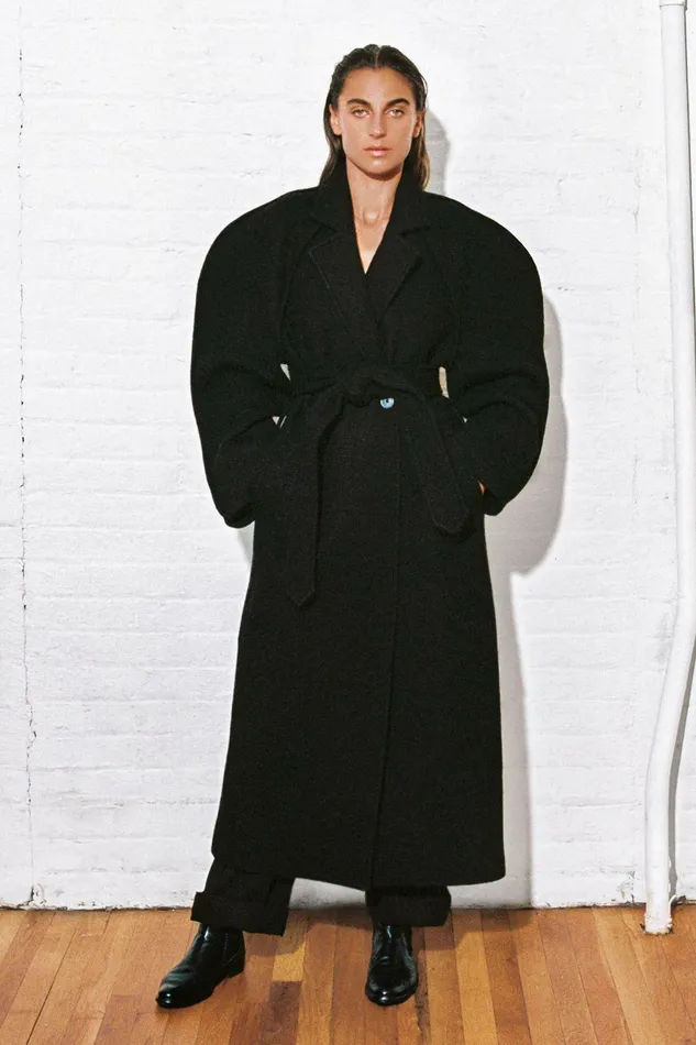 Shop Outerwear Mara Hoffman Rafaella Coat Black Shop Outerwear Mara Hoffman Rafaella Coat Black