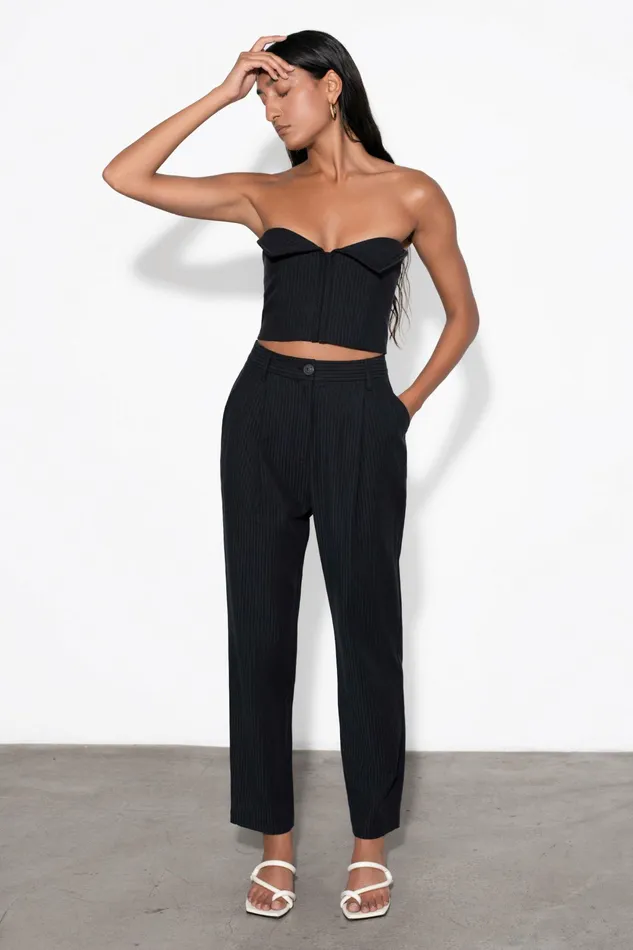 Shop Pants Mara Hoffman Dita Pant Black Shop Pants Mara Hoffman Dita Pant Black