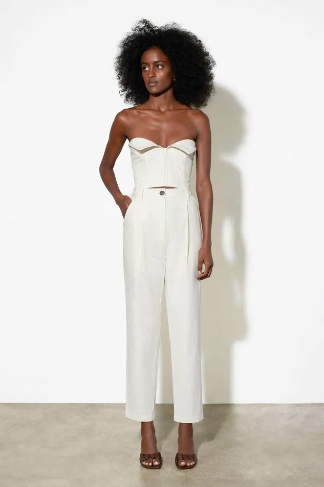 Shop Pants Mara Hoffman Dita Pant Natural Shop Pants Mara Hoffman Dita Pant Natural