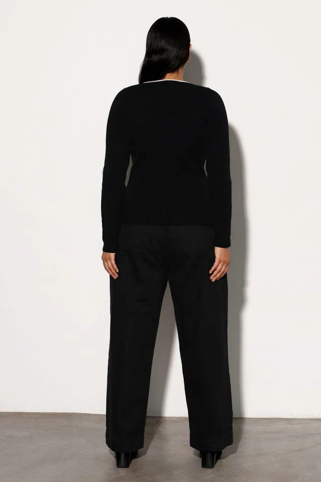 Shop Pants Mara Hoffman Gia Pant Black Shop Pants Mara Hoffman Gia Pant Black