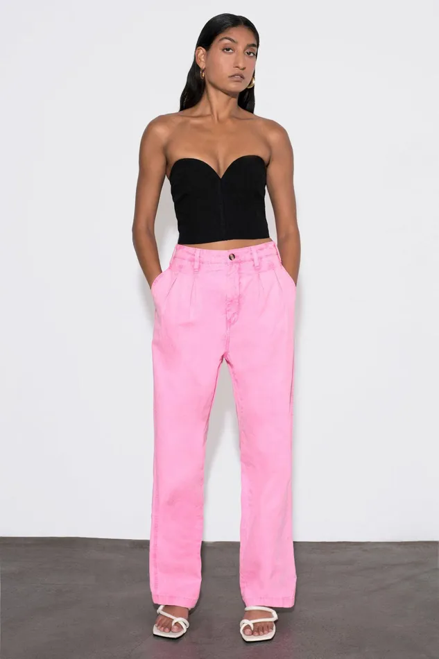 Shop Pants Mara Hoffman Monte Pant Pink Shop Pants Mara Hoffman Monte Pant Pink