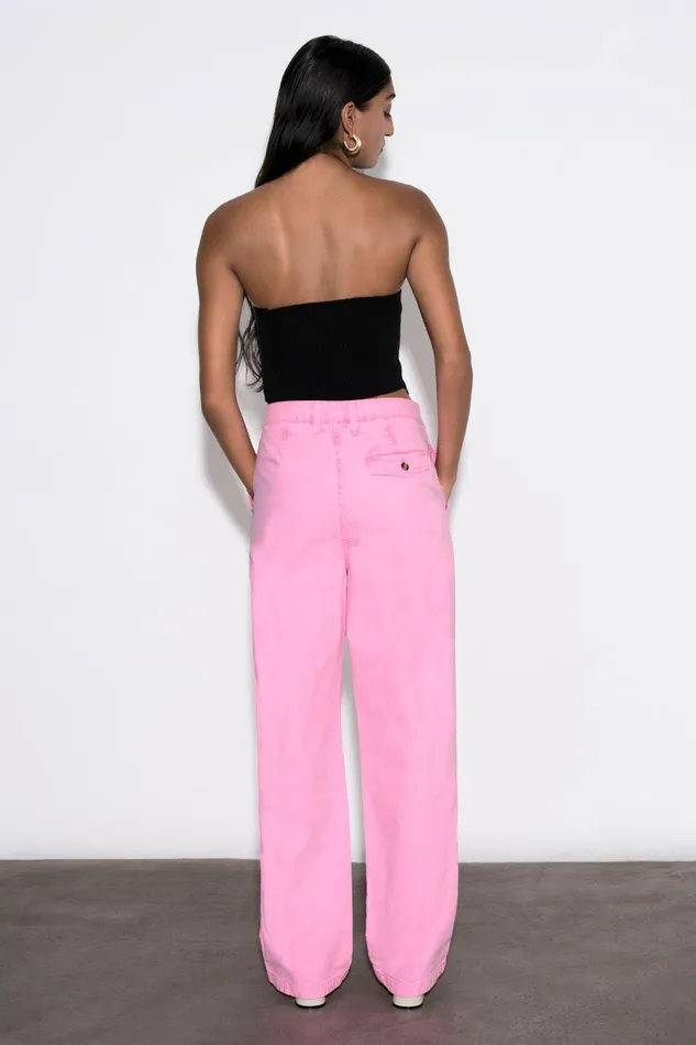 Shop Pants Mara Hoffman Monte Pant Pink Shop Pants Mara Hoffman Monte Pant Pink