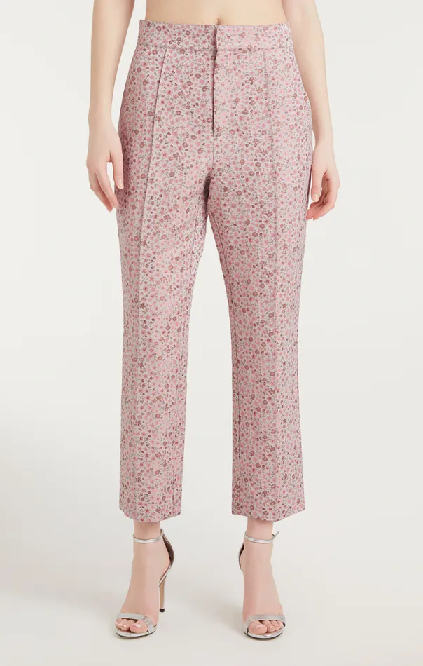 Shop Porter Pant Pale Rose Multi Cinq Sept Pants