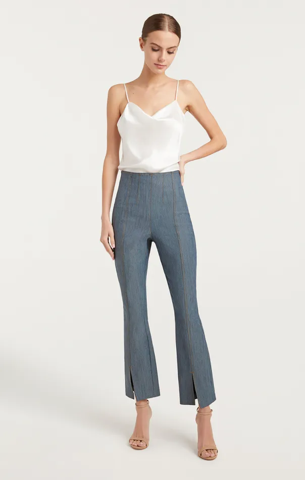 Shop Reverse Denim Laurie Pant Light Indigo Cinq Sept Pants