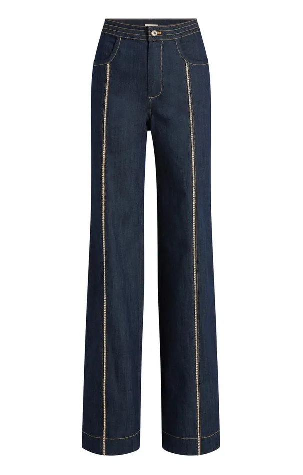 Shop Rosalind Pant Indigo Cinq Sept Pants