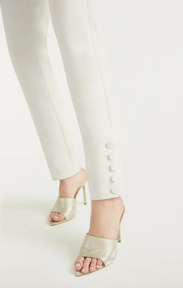 Shop Rowena Pant Ivory Cinq Sept Pants