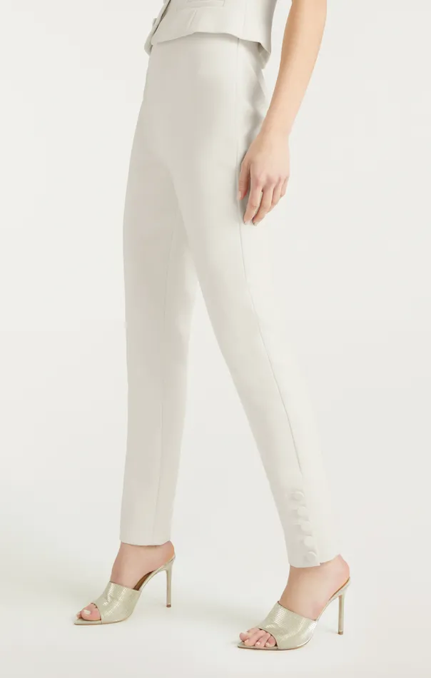 Shop Rowena Pant Ivory Cinq Sept Pants