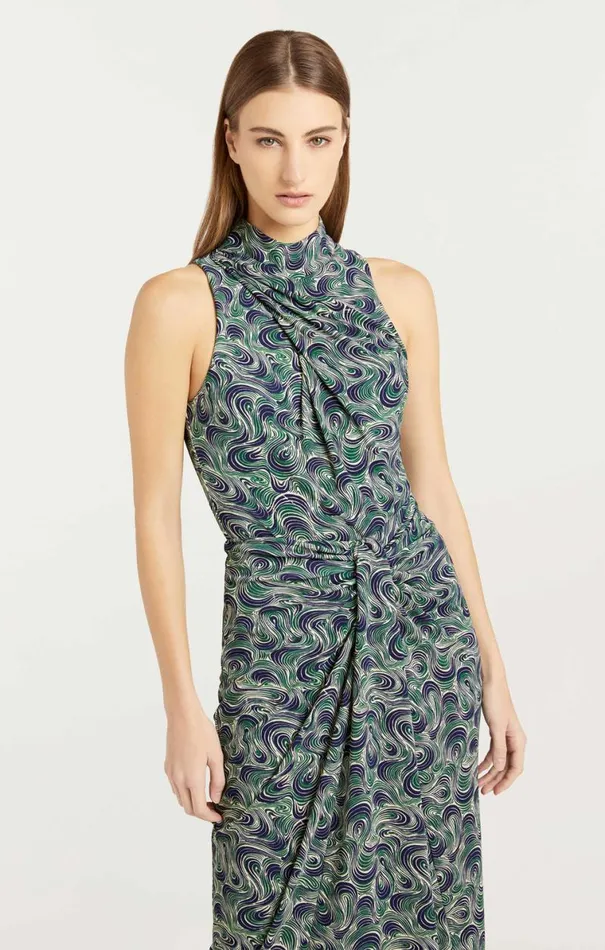 Shop Roxine Bodysuit Dark Emerald Multi Cinq Sept Tank Tops and Camisoles