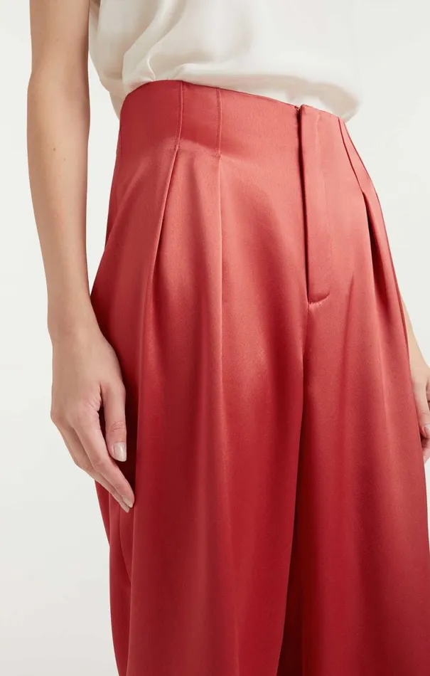 Shop Satin Ruthy Pant Sumac Cinq Sept Pants