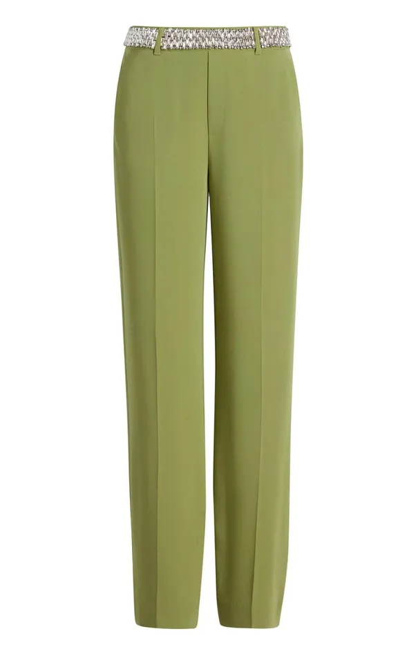 Shop Stacked Jewelry Embellished Collins Pant Moss Cinq Sept Pants
