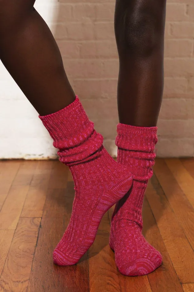 Shop Sweaters and Knits Mara Hoffman Ashton Sock Red Shop Sweaters and Knits Mara Hoffman Ashton Sock Red