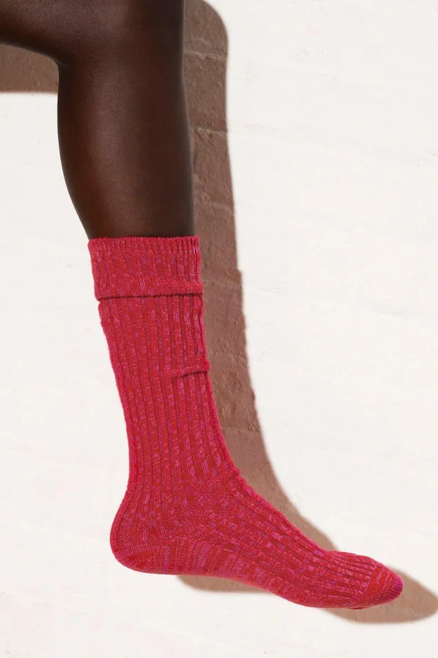 Shop Sweaters and Knits Mara Hoffman Ashton Sock Red Shop Sweaters and Knits Mara Hoffman Ashton Sock Red