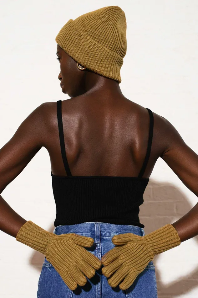 Shop Sweaters and Knits Mara Hoffman Rene Glove Brown Shop Sweaters and Knits Mara Hoffman Rene Glove Brown