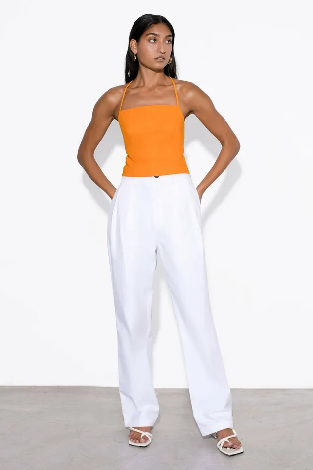 Shop Tops Mara Hoffman Carrie Top Yellow Shop Tops Mara Hoffman Carrie Top Yellow