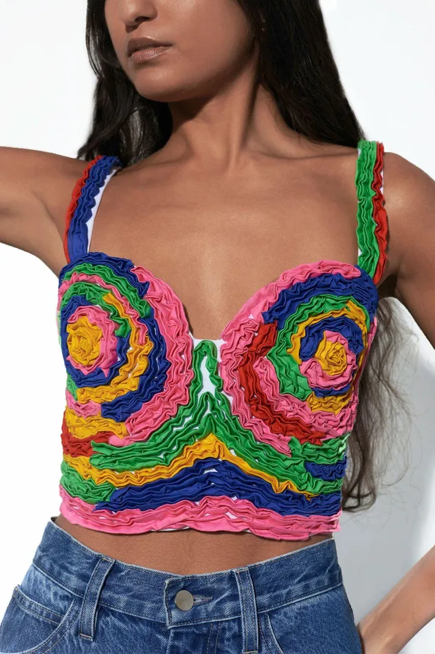 Shop Tops Mara Hoffman Desi Top Multi Shop Tops Mara Hoffman Desi Top Multi