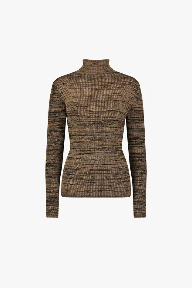 Shop Tops Mara Hoffman Gene Sweater Brown