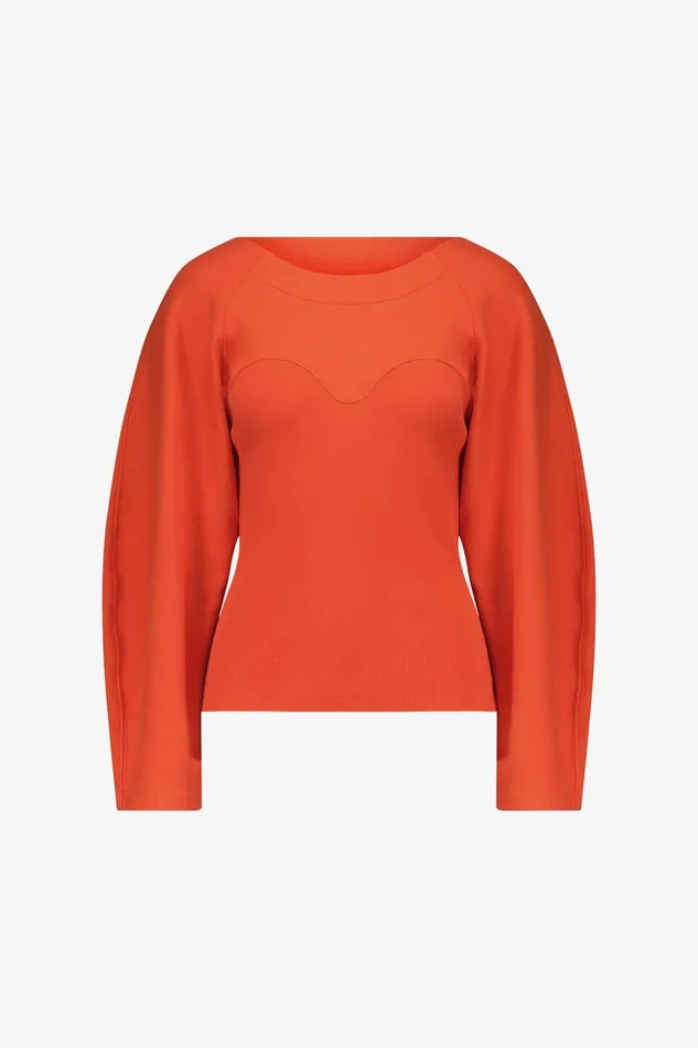 Shop Tops Mara Hoffman Genevieve Top Orange