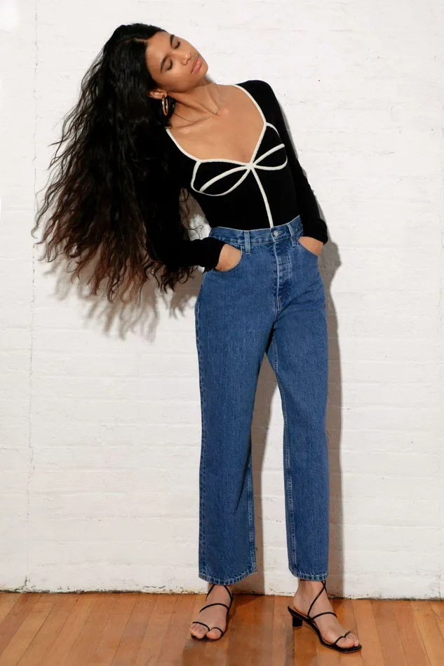 Shop Tops Mara Hoffman Naida Sweater Black Shop Tops Mara Hoffman Naida Sweater Black
