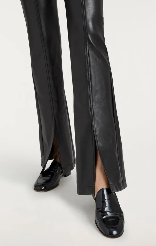 Shop Vegan Leather Shanis Pant Black Cinq Sept Pants