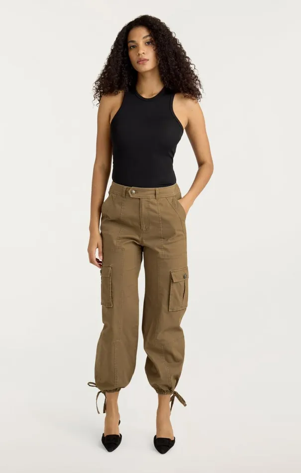 Shop Zola Pant Olive Cinq Sept Pants