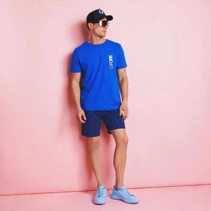 Shorts Men GFORE 3D ICON MAVERICK 4WAY STRETCH 8034 INSEAM SHORT Twilight