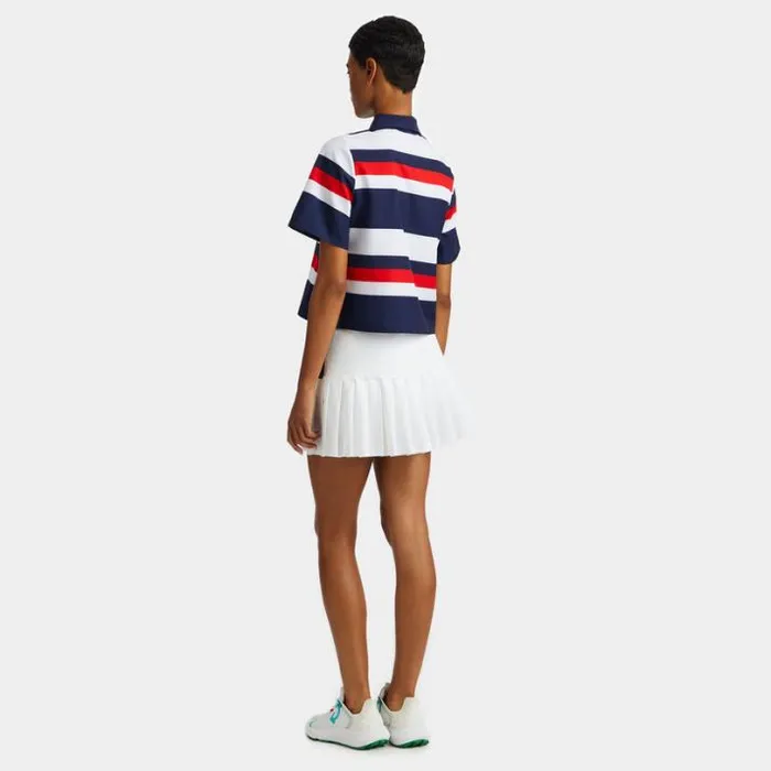 Skorts and Dresses Women GFORE 4WAY STRETCH OPS PLEATED TENNIS SKORT Snow