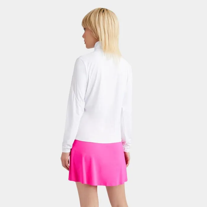 Skorts and Dresses Women GFORE SILKY TECH NYLON ALINE SKORT Day Glow Pink