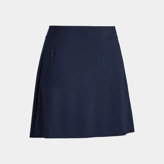 Skorts and Dresses Women GFORE SILKY TECH NYLON ALINE SKORT Twilight