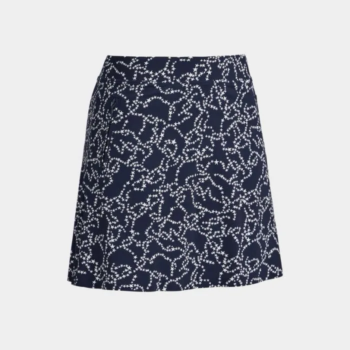 Skorts and Dresses Women GFORE STARDUST SILKY TECH NYLON ALINE SKORT Twilight