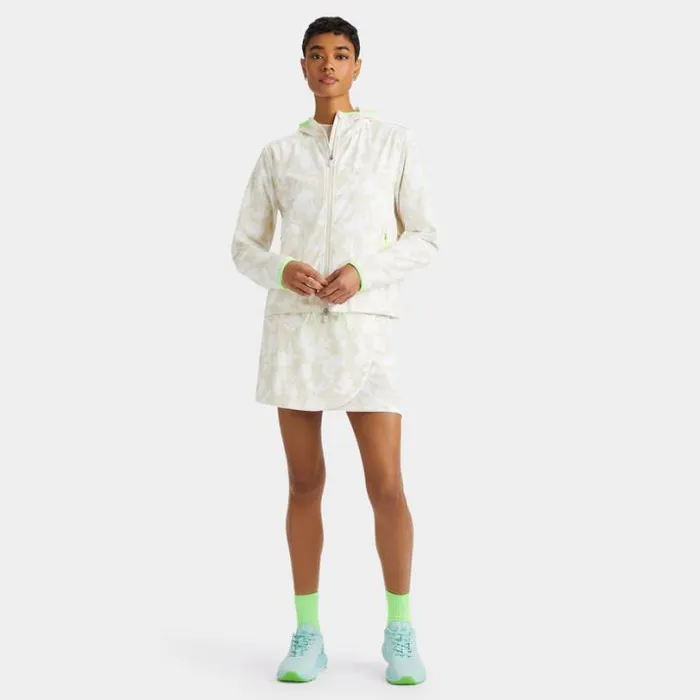 Skorts and Dresses Women GFORE TONAL FLORAL WRAP MAVERICK 4WAY STRETCH SKORT Stone