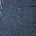 Smak Parlour 1970s Denim Bengaline Front Zipper Halter Jumpsuit Clothing Unique Vintage Rompers and Jumpsuits